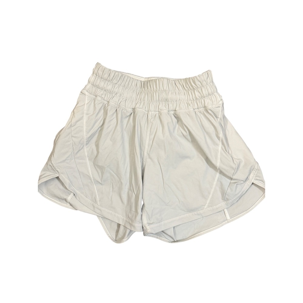Lululemon Track That High-Rise Short 3 Silver Drop W7AVKS Womens Size 2